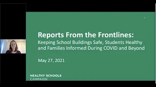 Reports From the Frontlines Webinar