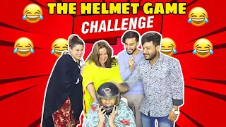 THE HELMET GAME WITH FAMILY 😅 | TRY NOT LOUGH 😝😭