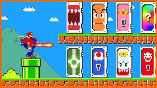 Mario But Mario DON’T FALL Into The WRONG Super Custome Pipe in Super Mario Bros.! | Game Animation