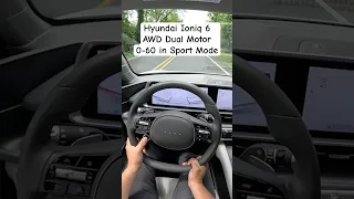 Hyundai Ioniq 6 | 0-60 Acceleration in Sport Mode