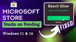 Microsoft Store Stuck On Pending  When Downloading - (FIXED)
