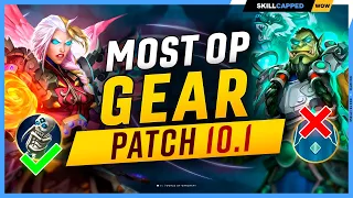 THE BEST PVP GEAR IN PATCH 10.1! | TIER SETS, EMBELLISHMENTS, CRAFTED GEAR, ENCHANTS + MORE!