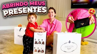 ABRINDO MEUS PRESENTES DE ANIVERSÁRIO!!