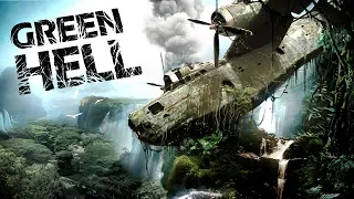 THE CRASHED PLANE - Discovering a Crashed Plane & Fighting the Tribals - Green Hell Gameplay