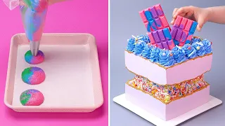 Fancy Colorful Cake Decorating Tutorials | Satisfying Galaxy Cake Decorating Ideas | Yummy Cake