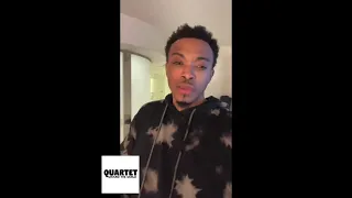 Jonathan McReynolds doing the  “Can We Talk Challenge”