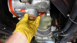 Austin-Healey 100/6 BN4 Overdrive tune-up. Oil leaks, solenoid & oil change  Part 1 of 2