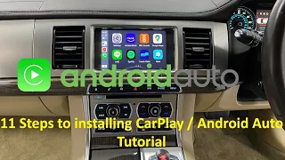 11 Steps to installing Android Auto in your Jaguar XF