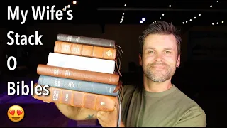 Ali Brown's Stack O Fine Leather Bibles