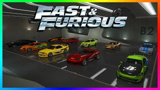 Top 50+ Fast & Furious Cars To Own In GTA 5 Online - BEST Fast And Furious Vehicles! (NEW F&F Cars)