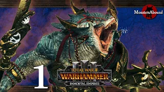 Total War: Warhammer 3 Immortal Empires Campaign - Last Defenders, Kroq-Gar #1
