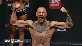 UFC 257:Conor McGregor Vs Dustin Poirier final face off