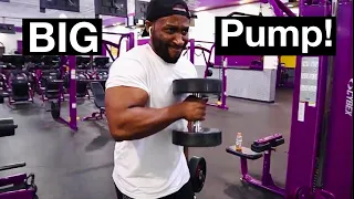 BEST Arm & Back Workout For Mass At Planet Fitness