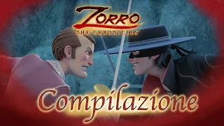 Zorro La Leggenda | Episodio 22 - 24 | 1 Ora COMPILAZIONE | Cartoni di supereroi