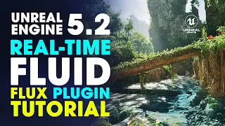 Fluid Flux Tutorial ~ How to Use Fluid Flux in Electric Dreams Sample Project ~ Unreal Engine 5.2