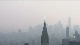 Canada wildfires causing haze, air quality alert in NY