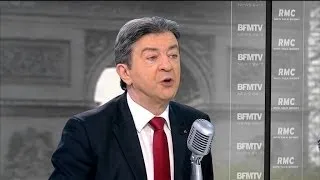 Mélenchon: "pour une fois que ce n'est pas le Front national qui parle ici" - 07/04