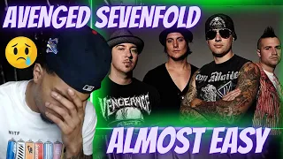 FIRST TIME HEARING AVENGED SEVENFOLD - ALMOST EASY | REACTION