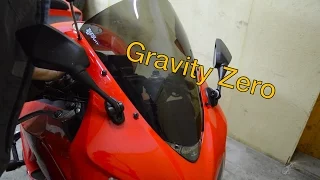 Установка gravity zero corsа, интегрированный стоп-сигнал на Honda cbr1000rr