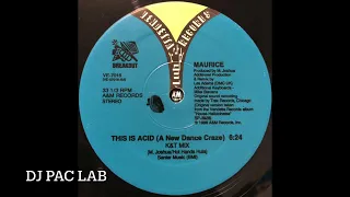 Maurice - This Is Acid (Pac Lab Edit) 1988