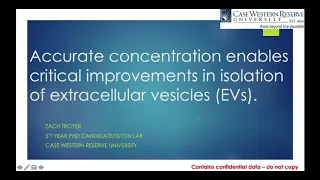 Spectradyne Webinar April 1, 2020: Why Particle Concentration Matters