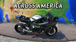 Ninja H2 runs out of gas in the middle of nowhere...