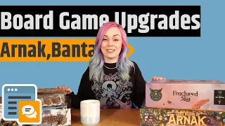 Board Game Upgrades - Fractured Sky, Lost Ruins of Arnak, Bantam West & More!