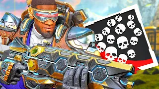 INCREDIBLE NEWCASTLE 21 KILLS & 4100 DAMAGE WAS INSANE (Apex Legends Gameplay)