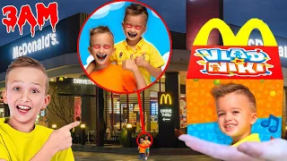 Do Not Order EVIL VLAD AND NIKI McDonalds Happy Meal At 3AM - CURSED VLAD.EXE NIKI.EXE in Real Life!