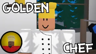 Getting The Golden Chef Badge & Golden Chef Hat In Roblox Cook Burgers (ft. Ghozt_)