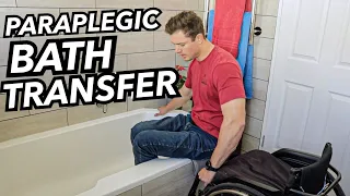 HOW TO | Wheelchair to Bath Transfer