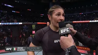 UFC 264: Irene Aldana Octagon Interview