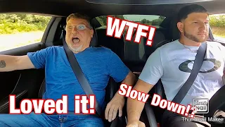 Dads Reaction to 700WHP Camaro ZL1 !! And I Let Him Drive it!