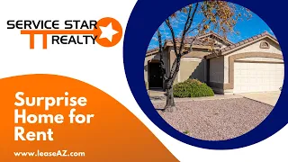 Surprise Homes for Rent 3BR/2BA by Surprise property management AZ | Service Star Realty