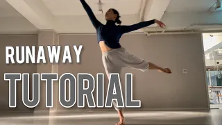 [Dance Tutorial] Runaway - AURORA Choreography.MIA | 재즈댄스 | 발레 | 컨템포러리리리컬재즈 | 댄스튜토리얼