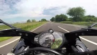 Yamaha R1 Top Speed Run at the Autobahn (Germany)