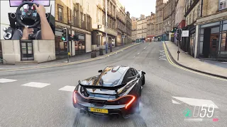 McLaren P1 - Forza Horizon 4 | Logitech g29 gameplay