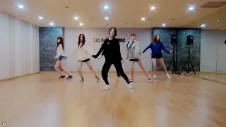 여자친구 "시간을 달려서" 안무연습 거울모드 GFRIEND "Rough" Dance Practice Mirrored