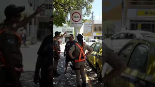 Taxistas do RJ é hostilizado em Santo Antonio de Pádua!