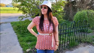 Crochet Summer Top | Bag O Day Crochet Tutorial