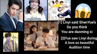 Linyi said ShenYue's you are daoming si and shenyue saw Linyi first during a love so beautiful time