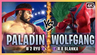 SF6 ▰  - PART 3 - Ryu (Paladin) Vs. Blanka (Wolfgang)『Street Fighter 6』