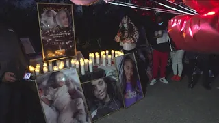 Candlelight vigil held for Danielle and Kennedy Hoyle