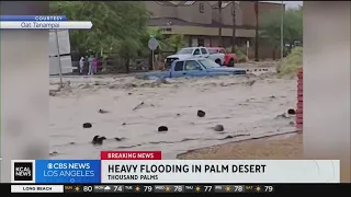 Tropical Storm Hilary brings heavy flooding to Thousand Palms