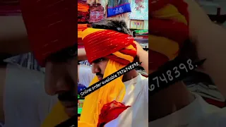 साफा कैसे बांधे | How To Wear jodhpuri Safa #youtubfirstshort #youtubeshorts #youtubfeed #shortvideo