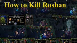 #wodota DOTA 1 - How To KILL ROSHAN