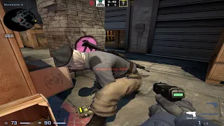 When your friend plays CS:GO for the first time