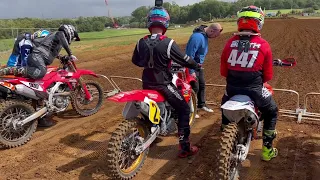 Honda CR500 1996  Vs Honda CRF450 2023 battle for the WiN. 2stroke Vs 4stroke race