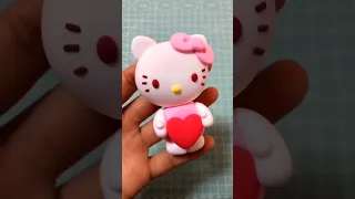 hello kitty ✨🥰 #shorts #clayartandcraftideas #claycraft #trending #clay #hellokitty