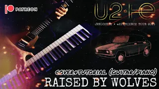 U2 - Raised By Wolves (Guitar Cover/Tutorial) Live From Paris 2015 Free Backing Track Line 6 Helix